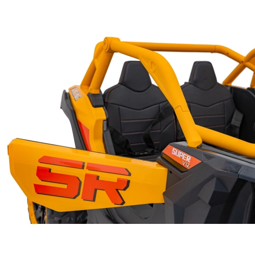 Auto na akumulator dla dzieci Buggy SP SUPER 66 Żółty KKL-808